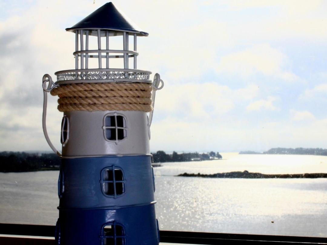 Ostseefjord-Schlei-Blick Im Wikingturm Шлезвиг Экстерьер фото